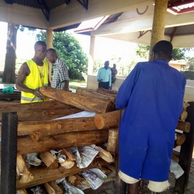 Setting Fire And Arraging The Wood For Cremation